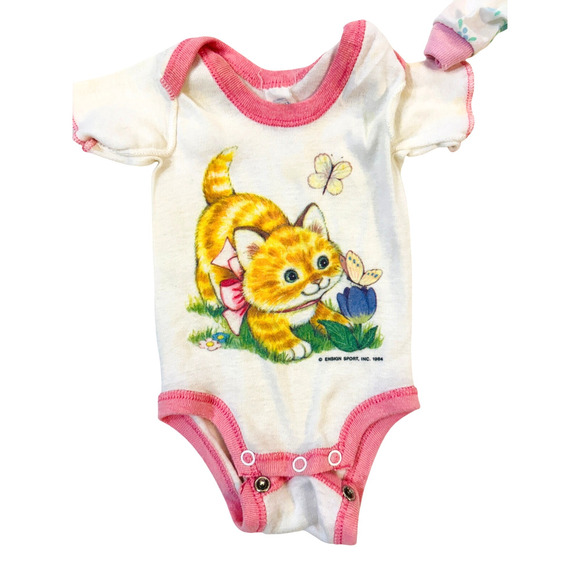 Vintage Baby Clothing -5 Piece Lot Vintage 80,90s Newborn to 2T Wholesale Resell - Picture 5 of 8